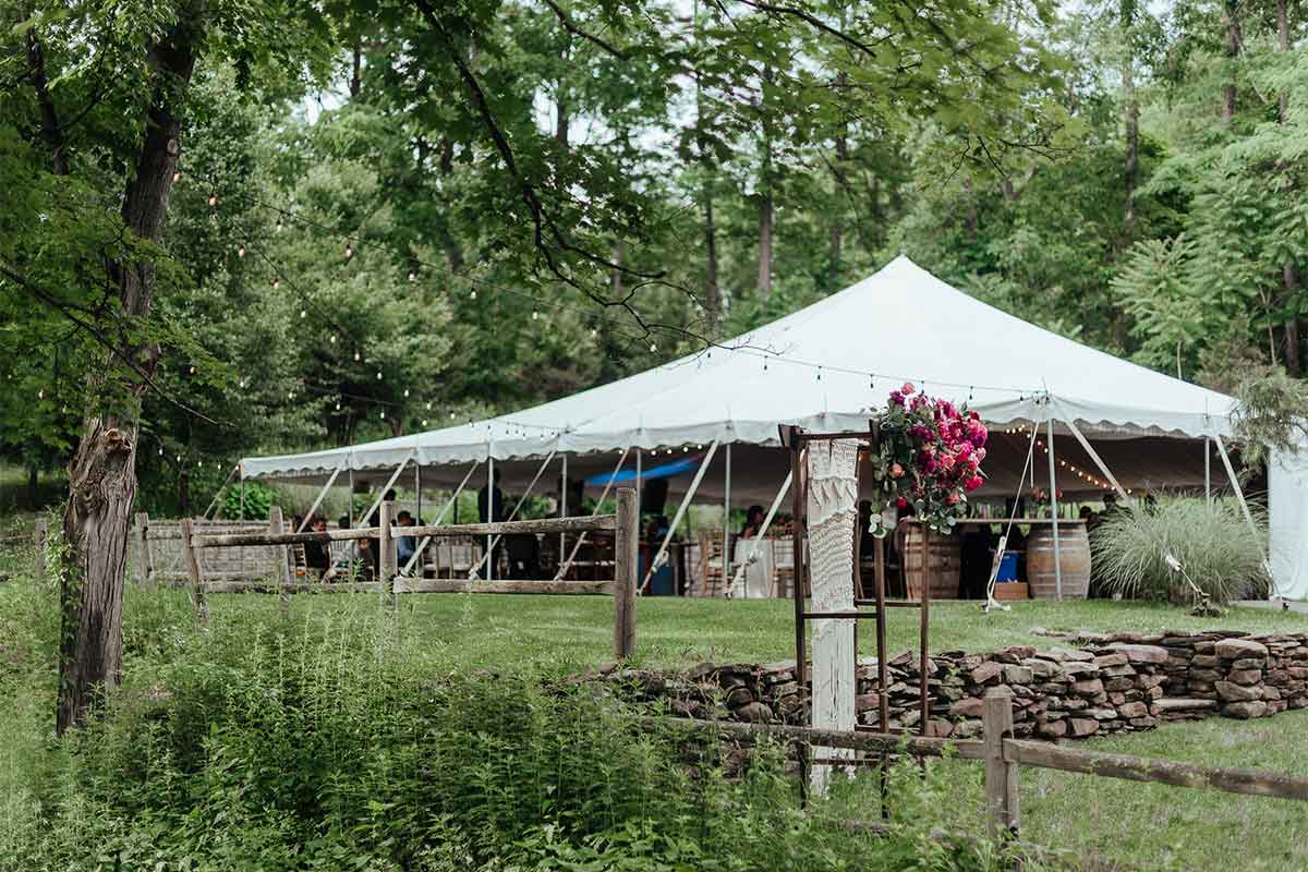 007 outdoor wedding reception tent
